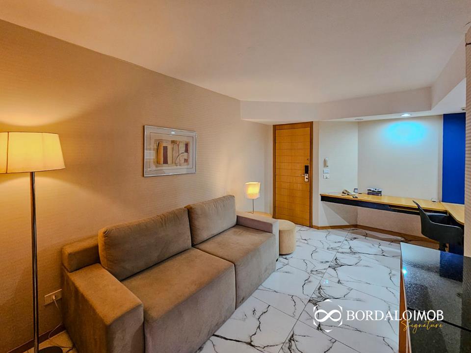 SHTN -  FLAT MOBILIADO NO GOLDEN TULIP, 4º ANDAR, VISTA PARCIAL DO LAGO! - Foto 10