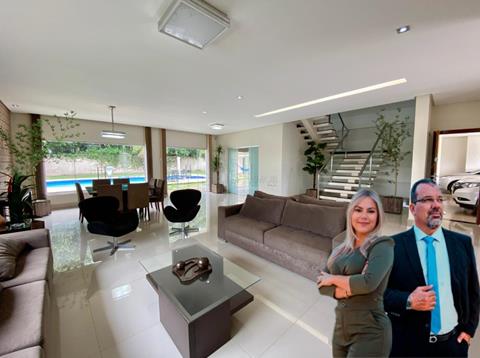 SMPW Quadra 15 - PARK WAY, SMPW QUADRA 15, CASA C/ 495,37M², 4 SUÍTES + LAZER COMPLETO. ESTUDA PERMUTA