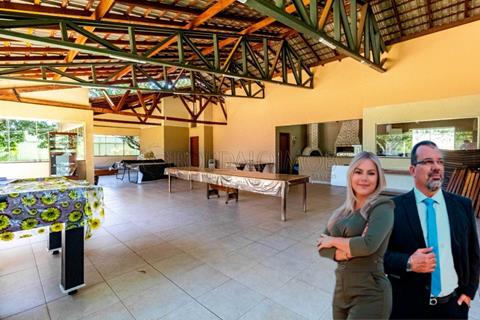 SMPW Quadra 24 - SMPW Quadra 24 CASA COM 5 SUÍTES COM ÁREA VERDE ACEITA PERMUTA