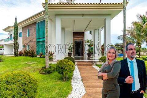 SMPW Quadra 3 - PARK WAY SMPW QUADRA 03 CASA C/ 840M² 5 SUÍTES ACEITA FINANCIAMENTO