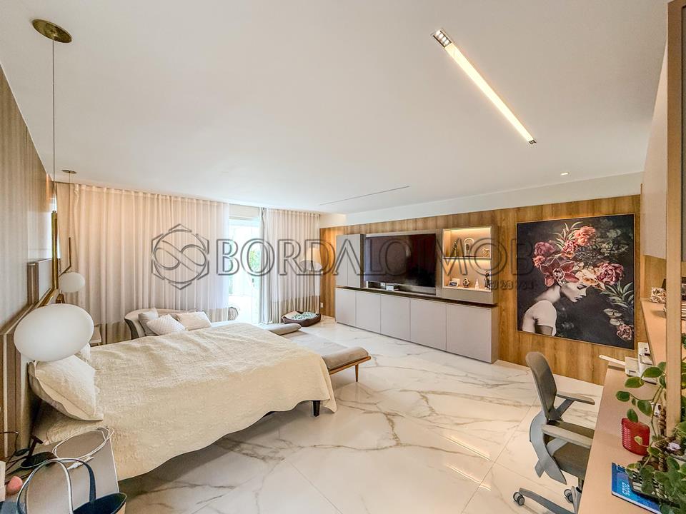 SMPW Quadra 26 - Casa de Luxo no Park Way com Projeto de André Martins, Piscina, Rooftop e 20.000m² Verde. - Foto 23