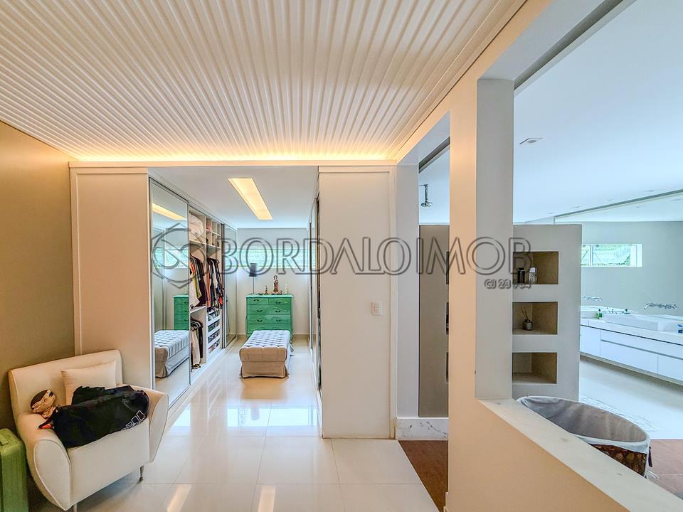 SMPW Quadra 26 - Casa de Luxo no Park Way com Projeto de André Martins, Piscina, Rooftop e 20.000m² Verde. - Foto 24