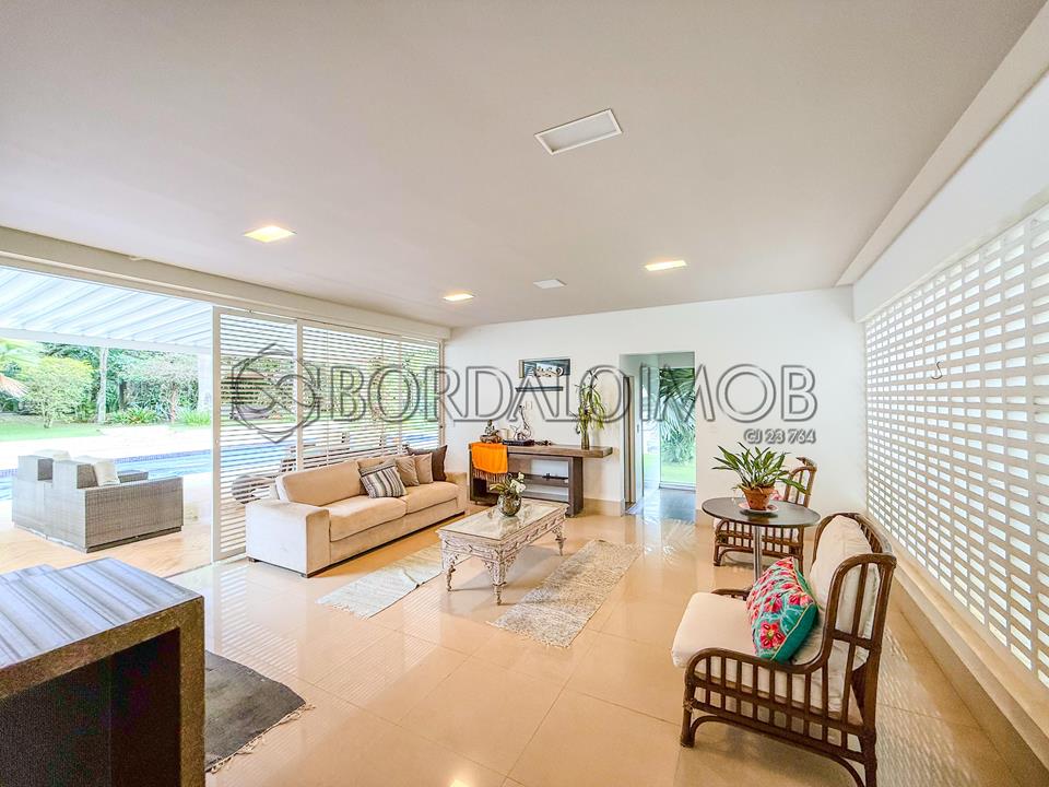 SMPW Quadra 26 - Casa de Luxo no Park Way com Projeto de André Martins, Piscina, Rooftop e 20.000m² Verde. - Foto 31