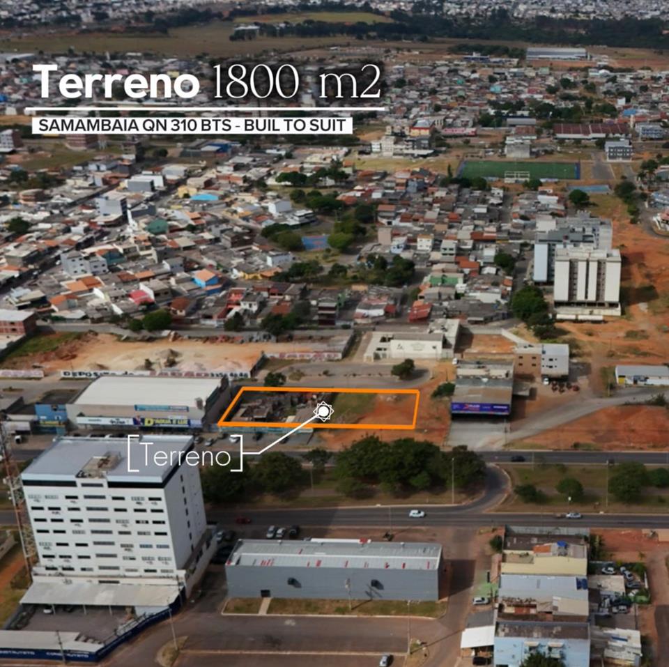 QR 310 - Terreno na Quadra 310 com 1800m² em Samambaia - Foto 3