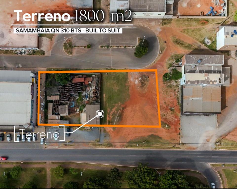 QR 310 - Terreno na Quadra 310 com 1800m² em Samambaia - Foto 7