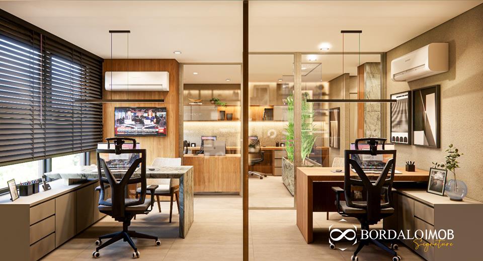 SAUS Quadra 3 Bloco C Lotes 2/3Business Point - Salas Comercial Conjungadas com 56m² Edifício Business Point