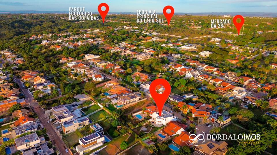 SHIS QI 26 - Casa com 6 Quartos Lazer Completo Vista para a Ponte JK Aceita Financiamento