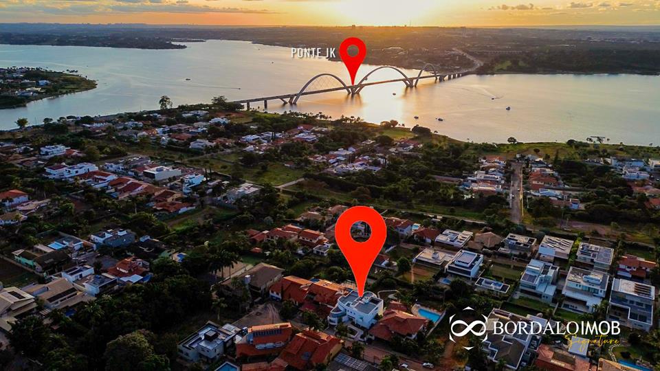 SHIS QI 26 - Casa com 6 Quartos Lazer Completo Vista para a Ponte JK Aceita Financiamento - Foto 46